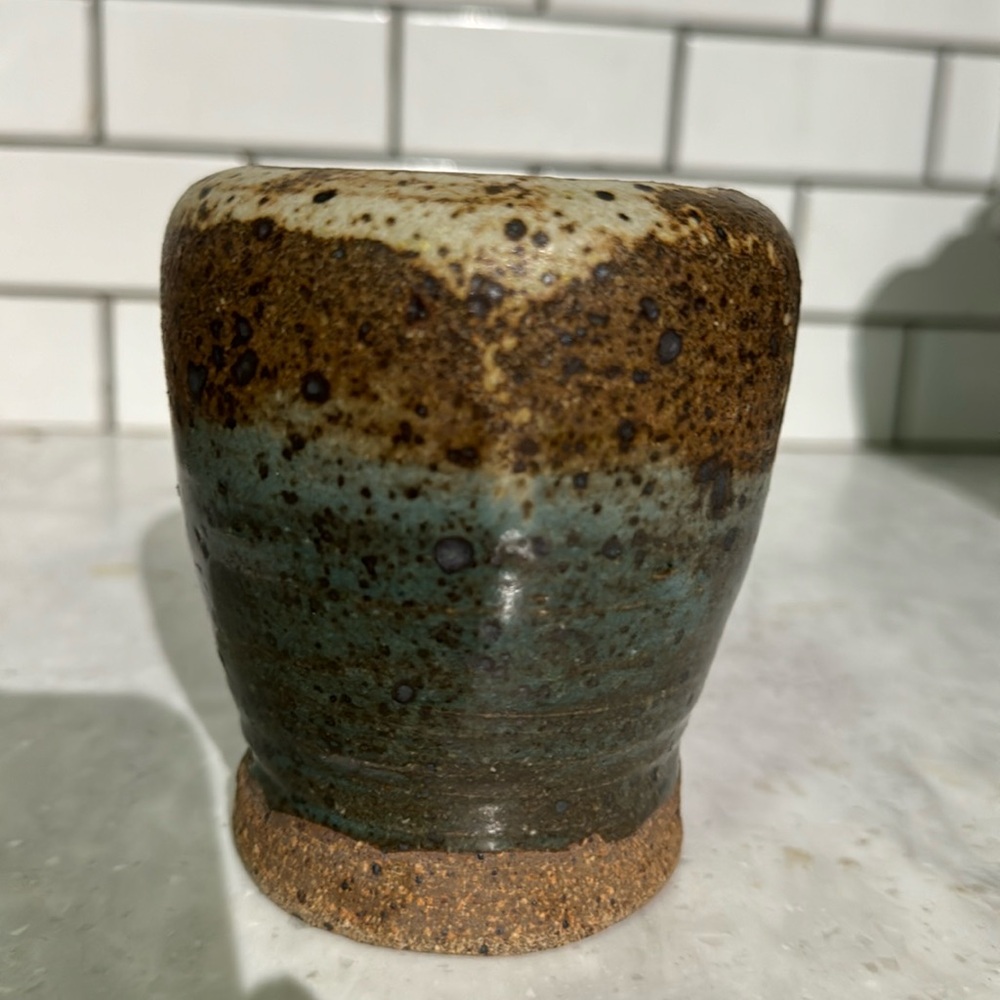 ONE OF A KIND HANDMADE CLAY POT!